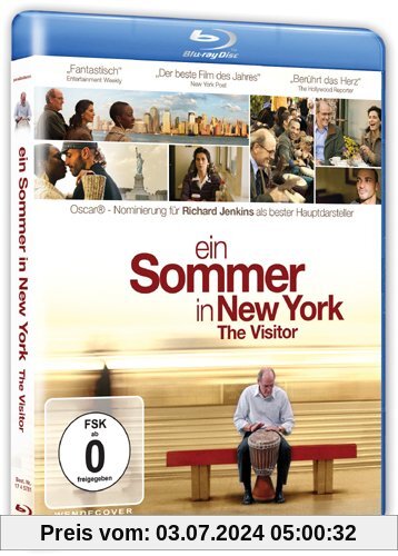 Ein Sommer in New York - The Visitor [Blu-ray] von Thomas McCarthy