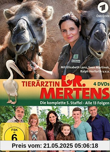 Tierärztin Dr. Mertens - Die komplette 5. Staffel [4 DVDs] von Thomas Nennstiel