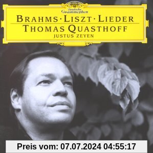 Lieder von Brahms und Liszt von Thomas Quasthoff