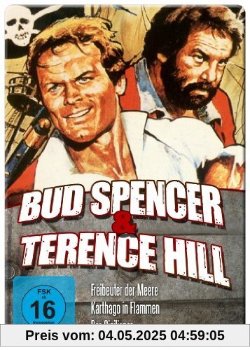 Bud Spencer & Terence Hill Edition - Vol. 1 - (Freibeuter der Meere/Karthago in Flammen/Der Sizilianer) (Iron Edition) von Thomas Vincent