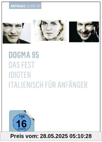 Arthaus Close Up - Dogma 95: Das Fest / Idioten / Italienisch für Anfänger [3 DVDs] von Thomas Vinterberg