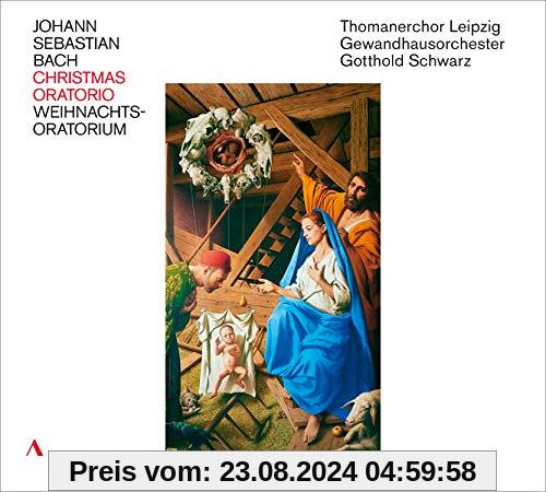 J.S.Bach: Weihnachtsoratorium (Thomanerchor Leipzig; Gewandhausorchester Leipzig) [2 CDs] von Thomaskantor Gotthold Schwarz