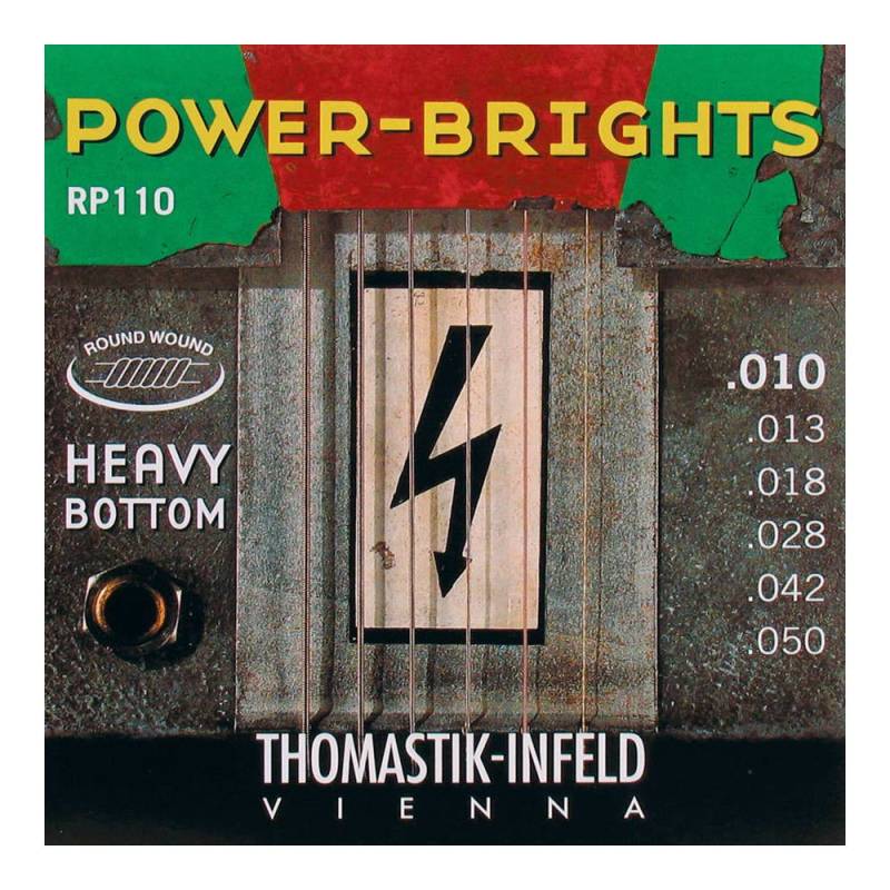 Thomastik-Infeld RP110 Power-Brights Heavy Bottom Medium Light von Thomastik-Infeld