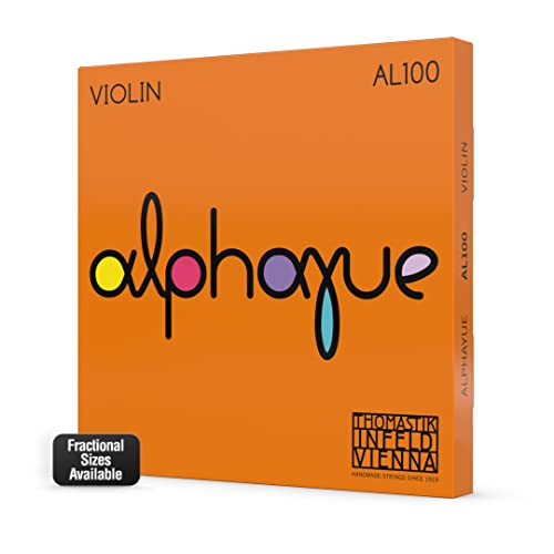 Thomastik 633449 Saiten für Violine ALPHAYUE Nylonkern, Satz 1/2 Mensur 283mm / 11.1” von Thomastik-Infeld