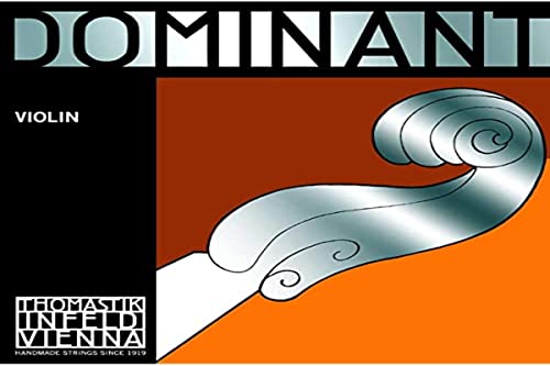 Thomastik 633626 Saiten für Violine Dominant Nylonkern, Satz 4/4 Stark E Stahlkern Alu. Umsponnen von Thomastik-Infeld