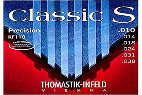 Thomastik 656677 Saiten für Klassik-Gitarre Cassic S Series, Satz KF110 0.010- 0.038 von Thomastik