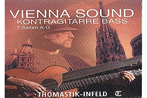 Thomastik 659098 Saiten für Bass-/Schrammelgitarre, Satz Bässe 9-saitig Nylonkern versilbert umsponnen von Thomastik-Infeld