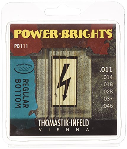 Thomastik 677037 Power Brights Electric Guitar Strings11-46 von Thomastik