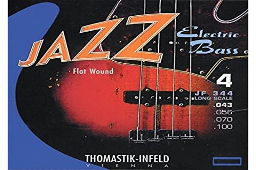 Thomastik Einzelsaite A .070 Stahlkern, Nickel flat wound short scale 32" JF32070 für E-Bass Jazz Satz JF324 von Thomastik