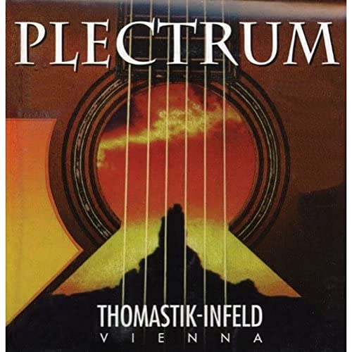 Thomastik Einzelsaite D .027 Bronze mit Seideneinlage, umsponnen, flatwound AC027 für Akustikgitarre Plectrum Acoustic Series Satz AC111, AC211 (12-string set) von Thomastik
