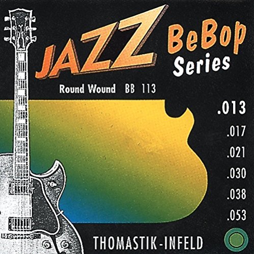 Thomastik Einzelsaite G .022 Nickel, roundwound BB22 für E-Gitarre Jazz Bebop Satz BB114 von Thomastik