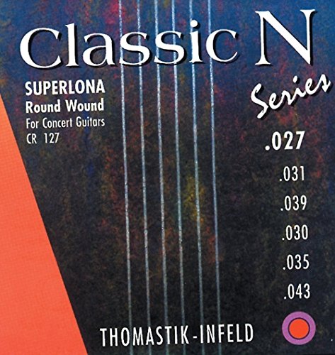 Thomastik Einzelsaite G3 .039 Nylon blank CN39 für Klassikgitarre Classic N Series Superlona light Satz CR127, CF127 von Thomastik