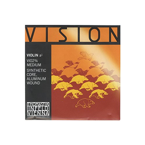 Thomastik Einzelsaite für 3/4 Violine Vision - A-Saite Kunststoffkern, Aluminium umsponnen, mittel von Thomastik-Infeld