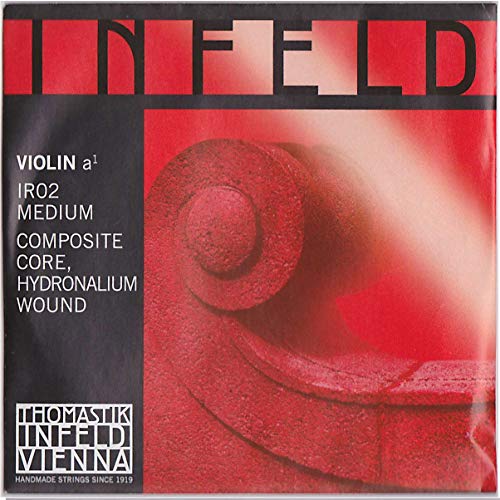 Thomastik Einzelsaite für 4/4 Violine Infeld "rot" - A-Saite Hybridkern, Hydonalium umsponnen von Thomastik