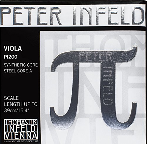 Thomastik Einzelsaite für Viola 4/4 Peter Infeld - C-Saite Synthetikkern, Silber umsponnen, mittel von Thomastik