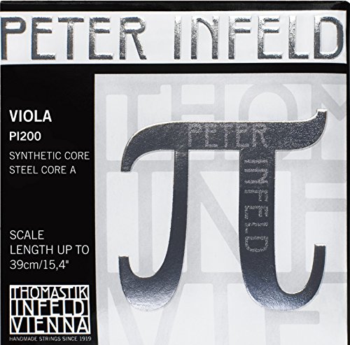 Thomastik Einzelsaite für Viola 4/4 Peter Infeld - D-Saite Synthetikkern, Chrom umsponnen, mittel von Thomastik-Infeld