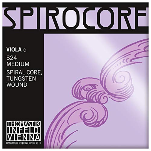 Thomastik Einzelsaite für Viola 4/4 Spirocore - C-Saite Spiralkern Wolfram umsponnen, weich von Thomastik