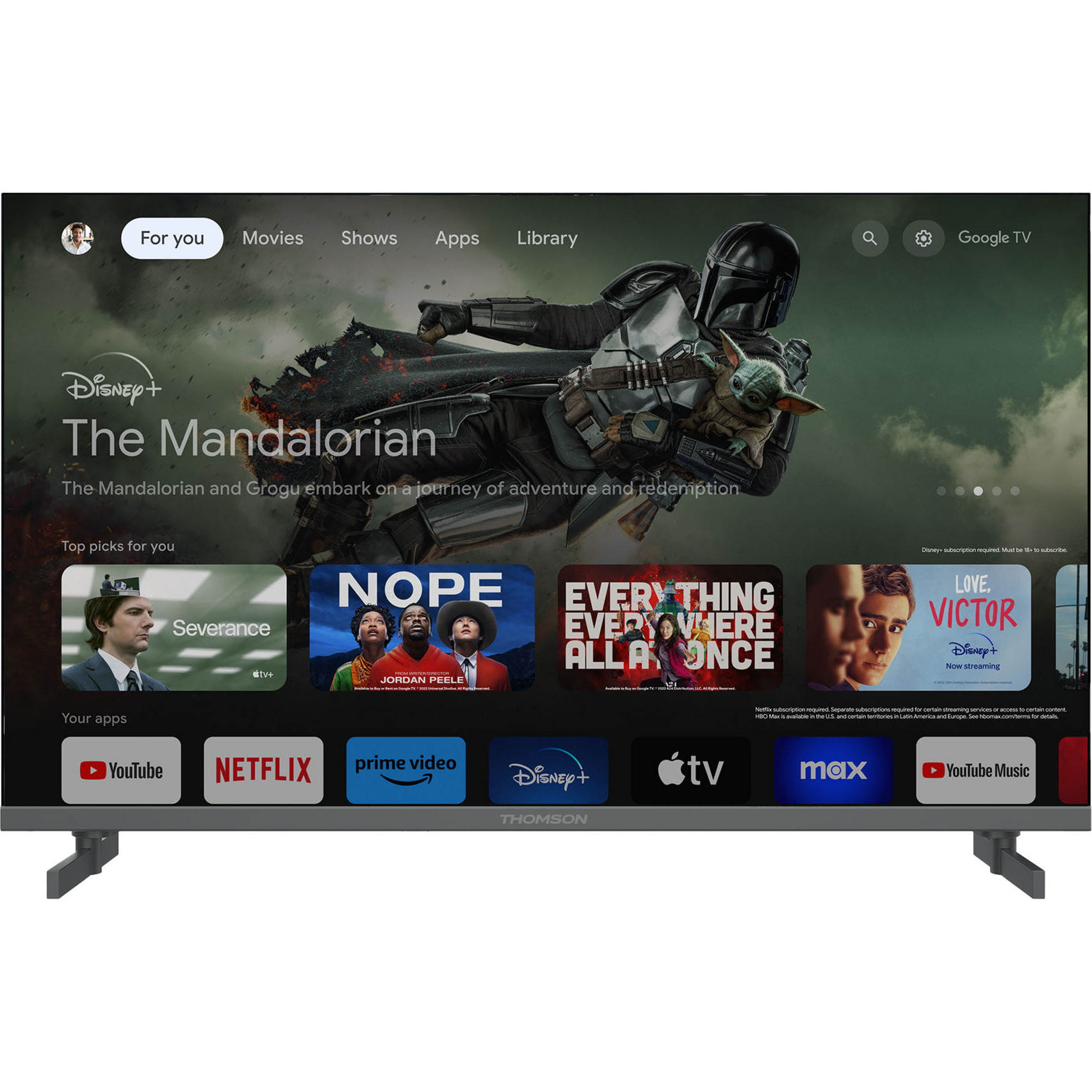 65QG4S14, QLED-Fernseher 65QG4S14, QLED-Fernseher von Thomson