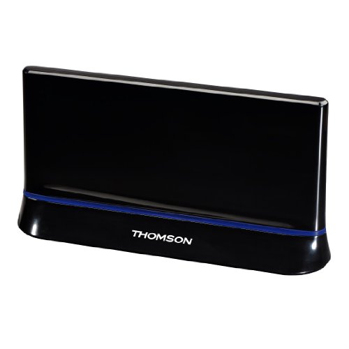 Thomson ANT1403 Zimmerantenne (für TV/Radio, HDTV/3D, LTE, DVB-T/DVB-T2, aktiv, mit Signalverstärkung) von Thomson