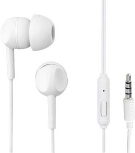 Thomson EAR3005W INEAR OHRHOERER In Ear Kopfhörer kabelgebunden Weiß Noise Cancelling Headset von Thomson
