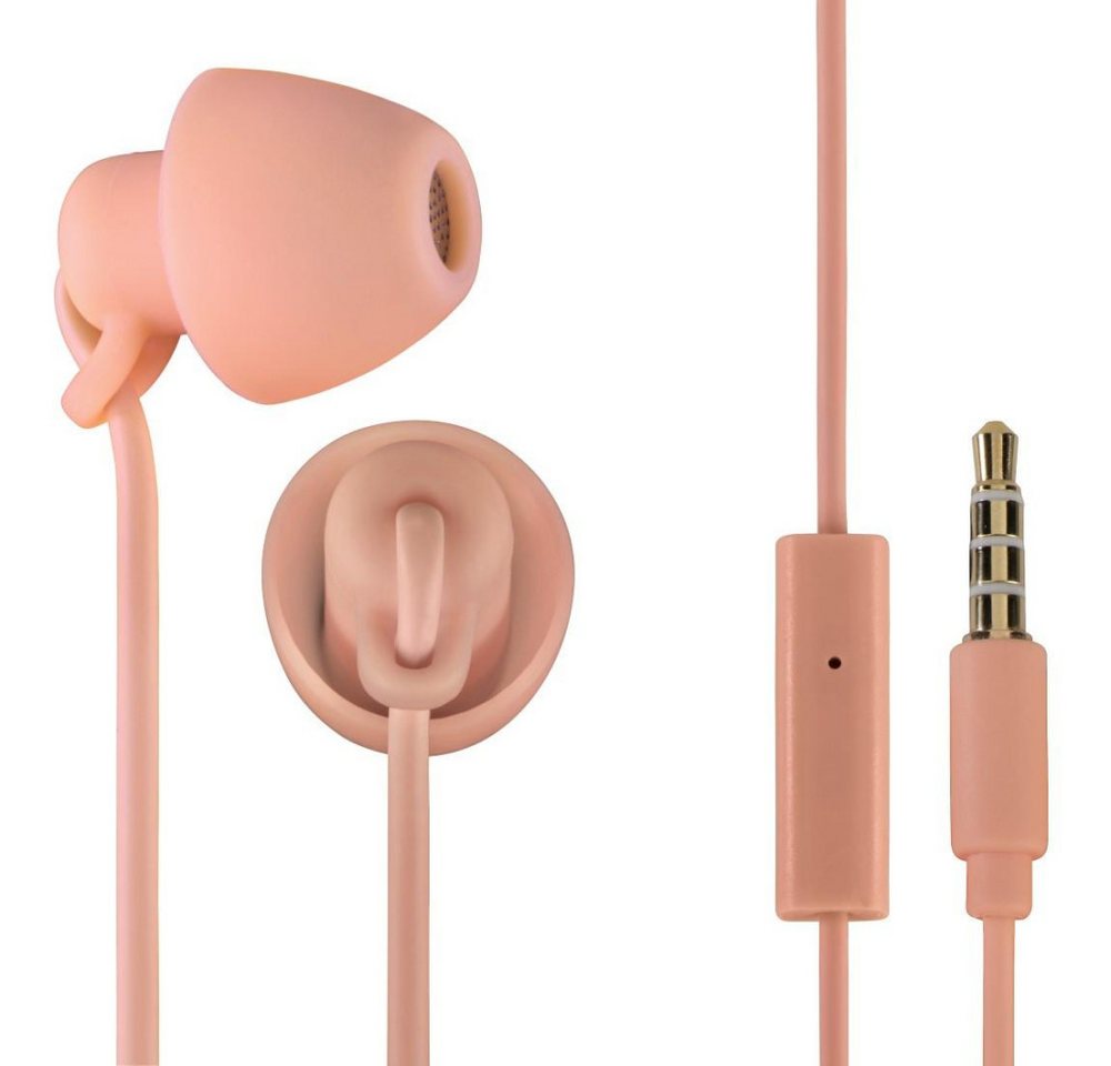 Thomson EAR3008LR, rosa (00132634) In-Ear Kopfhörer In-Ear-Kopfhörer von Thomson