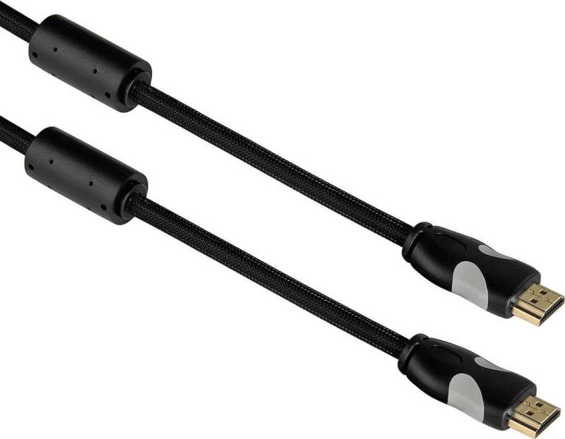 Thomson High Speed HDMI-Kabel, Stecker - Stecker, Ferrit, Ethernet, 0,75 m (00132105) von Thomson