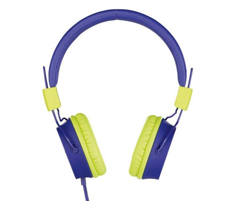 Thomson Kinderkopfhörer mit Kabel On-Ear, Lautstärkebegrenzung auf 85dB leicht On-Ear-Kopfhörer (größenverstellbar zusammenfaltbar, weiterer Kopfhöreranschluss möglich) von Thomson