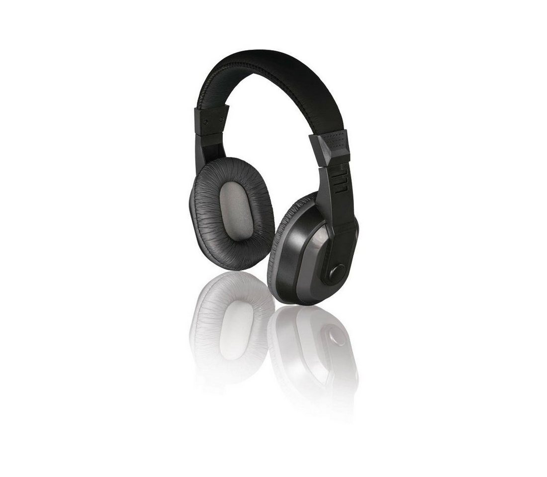 Thomson Kopfhörer Over Ear mit passiver Geräuschreduzierung, schwarz Over-Ear-Kopfhörer (Geräuschisolierung, angenehmer Tragekomfort, guter Klang) von Thomson