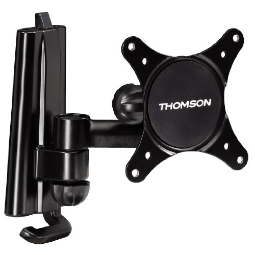 Thomson TV Wandhalterung, Move, für 25 - 94 cm (10 - 37 Zoll) Fernseher, max.25 kg, Schwarz von Thomson