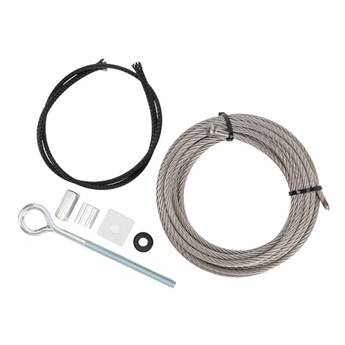 Kabelreparatur für das ACCU -Schleifsystem, Edelstahl 5/32 Zoll RV -Slideout -Kit, Flexibler 22305 Draht mit OE -Kompatibilität, 17 -Fuß -Länge, 1760lbs Festigkeit Kabelreparatur für das ACCU -Schleifsystem, Edelstahl 5/32 Zoll RV -Slideout -Kit, Flexibler 22305 Draht mit OE -Kompatibilität, 17 -Fuß -Länge, 1760lbs Festigkeit von Thonlai