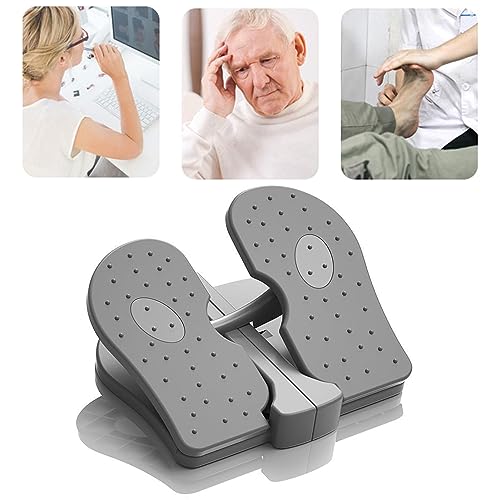 Ruhige Faltende Fuß -Stepper -Trainerin, Ergonomisches Design, Beintrainingsmaschine, Leichtes und Kompaktes, Konvexes Anti -Schlupf -Punkt, Ruhiger Faltender Fuß -Stepper (Eine von Thonlai