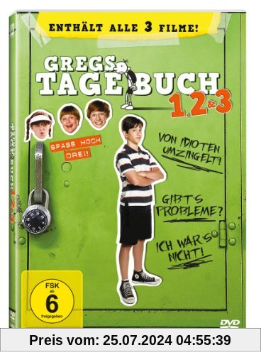 Gregs Tagebuch 1, 2 & 3 [3 DVDs] von Thor Freudenthal
