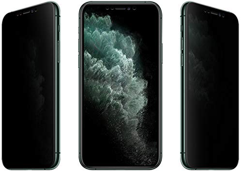 Thorani 2 Stück Privacy Filter für Apple iPhone 11 Pro, XS - Panzerfolie mit Blickschutz, kratzfest, selbstheilend, optimiert für Handy-Cover von Thorani