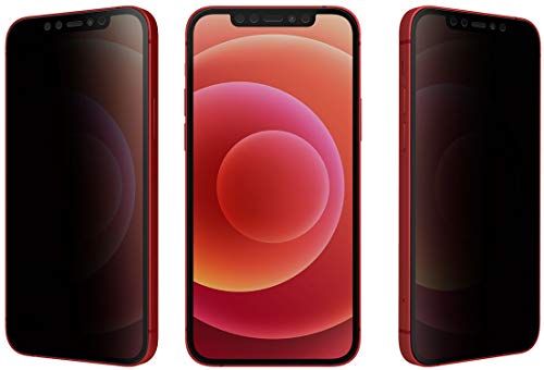 Thorani 2 Stück Privacy Filter für Apple iPhone 12, 12 Pro - Panzerfolie mit Blickschutz, kratzfest, selbstheilend, optimiert für Handy-Cover von Thorani