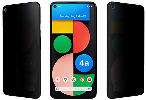 Thorani 2 Stück Privacy Filter für Google Pixel 4a (5G) - Panzerfolie mit Blickschutz, Kratzfest, selbstheilend, optimiert für Handy-Cover von Thorani