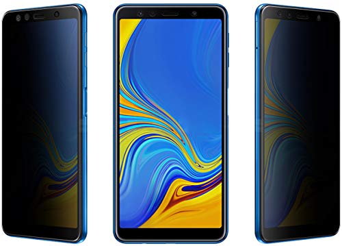 Thorani 2 Stück Privacy Filter für Samsung Galaxy A7 (2018) - Panzerfolie mit Blickschutz, kratzfest, selbstheilend, optimiert für Handy-Cover von Thorani