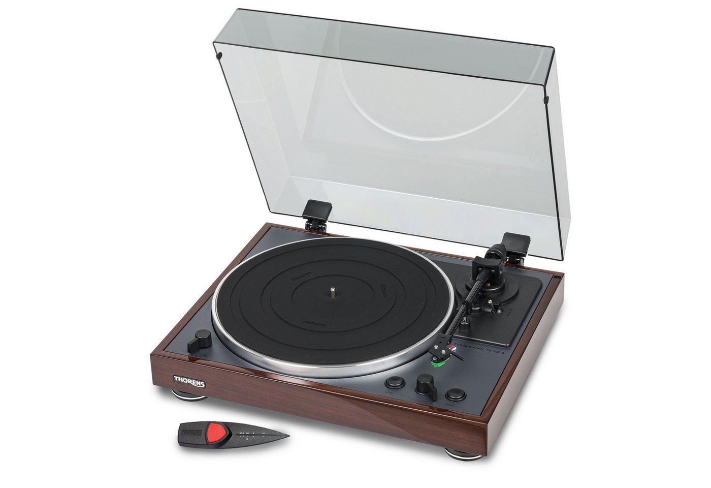 Thorens Plattenspieler (TD102Aw + Waage-Set - Hifi Plattenspieler-Set) von Thorens