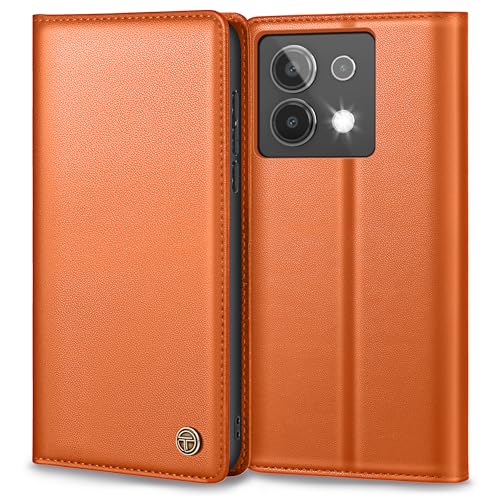 Handyhülle für Xiaomi Redmi Note 13 4g Hülle, Premium Lederhülle Schutzhülle Tasche für Redmi Note 13 4g Hülle Wallet Kartenfach Standfunktion Klappbar Flip Case für Redmi Note 13 4g Hülle, Orange Handyhülle für Xiaomi Redmi Note 13 4g Hülle, Premium Lederhülle Schutzhülle Tasche für Redmi Note 13 4g Hülle Wallet Kartenfach Standfunktion Klappbar Flip Case für Redmi Note 13 4g Hülle, Orange von Thorhülle