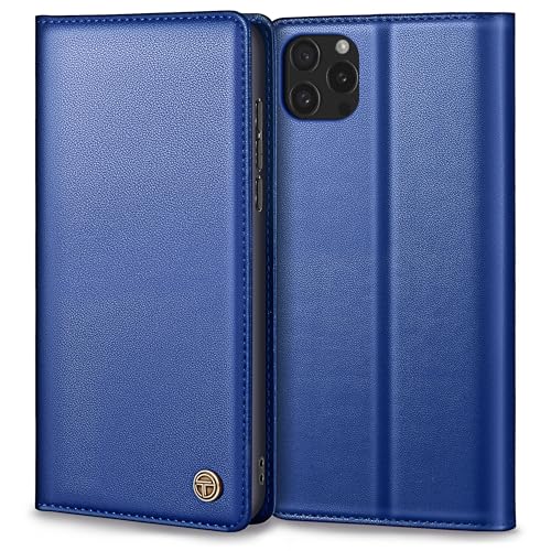 Premium Lederhülle für iPhone 15 Pro - Schutzhülle Tasche mit Kartenfach, Standfunktion und Klappbar Flip Case, Royalblau Premium Lederhülle für iPhone 15 Pro - Schutzhülle Tasche mit Kartenfach, Standfunktion und Klappbar Flip Case, Royalblau von Thorhülle