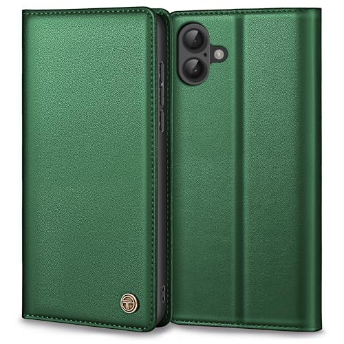 Handyhülle für iPhone 16 Hülle, Premium Lederhülle Schutzhülle Tasche für iPhone 16 Hülle Wallet Kartenfach Standfunktion Klappbar Flip Case für iPhone 16 Hülle, Pine Grün Handyhülle für iPhone 16 Hülle, Premium Lederhülle Schutzhülle Tasche für iPhone 16 Hülle Wallet Kartenfach Standfunktion Klappbar Flip Case für iPhone 16 Hülle, Pine Grün von Thorhülle