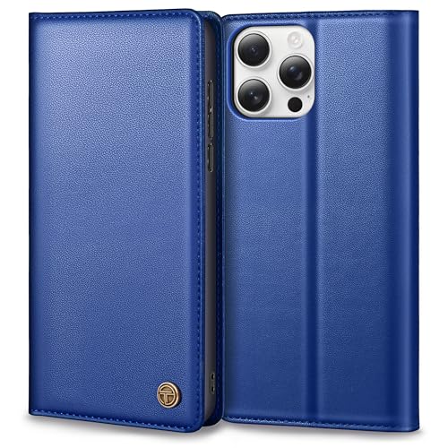 Handyhülle für iPhone 16 Pro Max, Premium Lederhülle Schutztasche Mit Kartenfach, Standfunktion, Klappbar Flip Case, Royalblau Handyhülle für iPhone 16 Pro Max, Premium Lederhülle Schutztasche Mit Kartenfach, Standfunktion, Klappbar Flip Case, Royalblau von Thorhülle