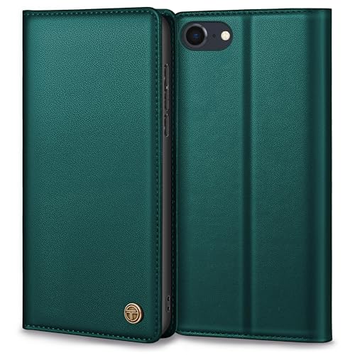 Handyhülle für iPhone SE 2022/2020 Hülle, Premium Lederhülle Schutzhülle Tasche für iPhone SE/8/7 Hülle Wallet Kartenfach Standfunktion Klappbar Flip Case für iPhone SE Hülle, Grün Handyhülle für iPhone SE 2022/2020 Hülle, Premium Lederhülle Schutzhülle Tasche für iPhone SE/8/7 Hülle Wallet Kartenfach Standfunktion Klappbar Flip Case für iPhone SE Hülle, Grün von Thorhülle