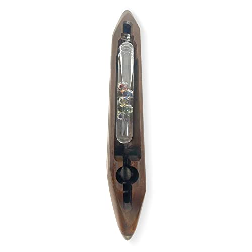 Galileo Thermometer in antikem Fliegenschloss | Antikes Shuttle aus den Textilmühlen in Nordengland | Wetterstation | Wasserthermometer Galileo Thermometer in antikem Fliegenschloss | Antikes Shuttle aus den Textilmühlen in Nordengland | Wetterstation | Wasserthermometer von Thorness