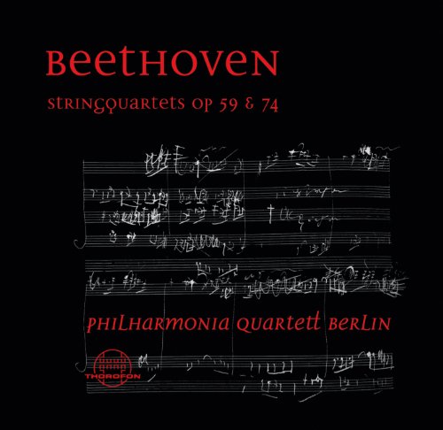 Ludwig Van Beethoven: Streichquartette Op.59+74 von Thorofon