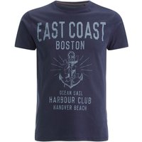 Threadbare Men's Maple T-Shirt - Navy - M von Threadbare