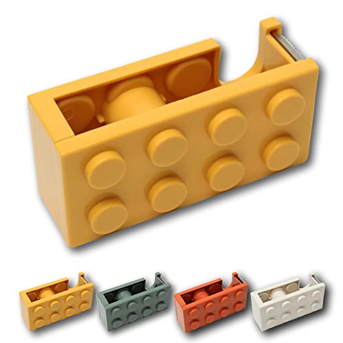 Three Stars Klebebandspender in Blockform | Lustig | für Jungen/Mädchen und Jugendliche | 4 Farben erhältlich | Rollenhalter für Schreibtische Three Stars Klebebandspender in Blockform | Lustig | für Jungen/Mädchen und Jugendliche | 4 Farben erhältlich | Rollenhalter für Schreibtische von Three Stars