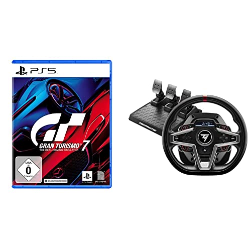 Gran Turismo 7 [PS5] + Thrustmaster T248 Rennlenkrad und Magnetische Pedale von Thrustmaster