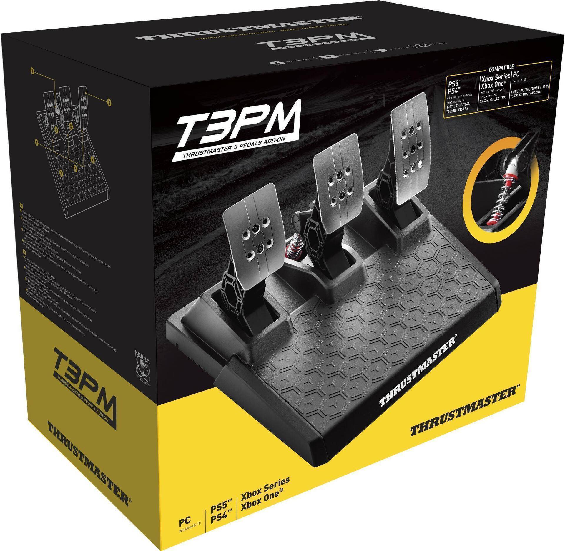 ThrustMaster T3PM - Pedale - kabelgebunden - für PC, Sony PlayStation 4, Sony PlayStation 5 (4060210) von Thrustmaster
