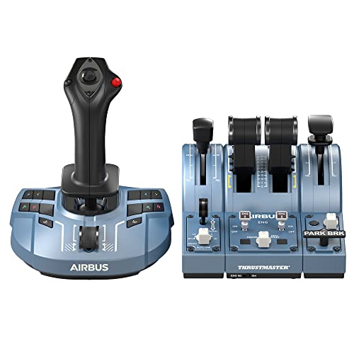 Thrustmaster TCA Captain Pack X Airbus Edition, Ergonomisches Replikat des Airbus-Sidesticks und Schubhebel-Quadranten, Offiziell Lizenziert für Xbox Series X|S und PC Thrustmaster TCA Captain Pack X Airbus Edition, Ergonomisches Replikat des Airbus-Sidesticks und Schubhebel-Quadranten, Offiziell Lizenziert für Xbox Series X|S und PC von Thrustmaster