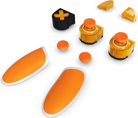 Thrustmaster ESWAP X LED Orange Crystal Pack - Zubehörkit für Game-Controller - orange - für ThrustMaster eSwap X Pro Controller von Thrustmaster